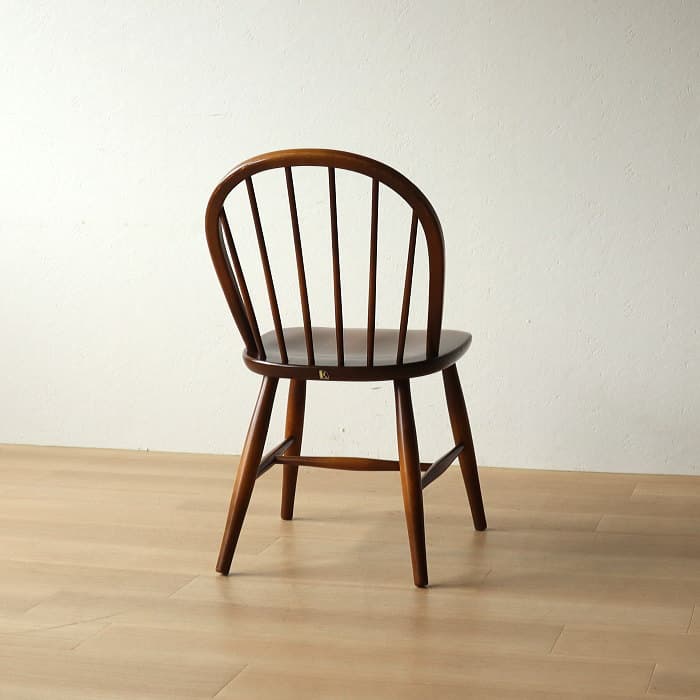 アンティーク 飛騨産業 キツツキ ウィンザーチェア ブナ材 無垢材③