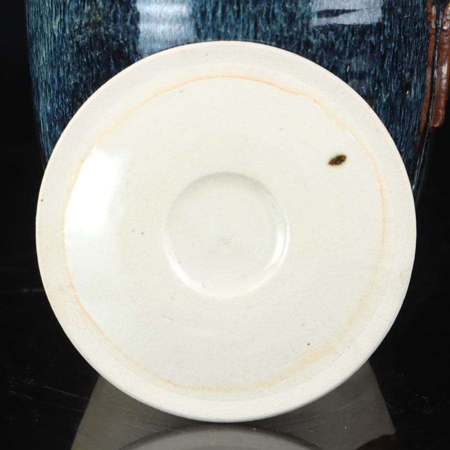 Y2842-4 茶道具 宮川香雲 水指 木箱付き　#5