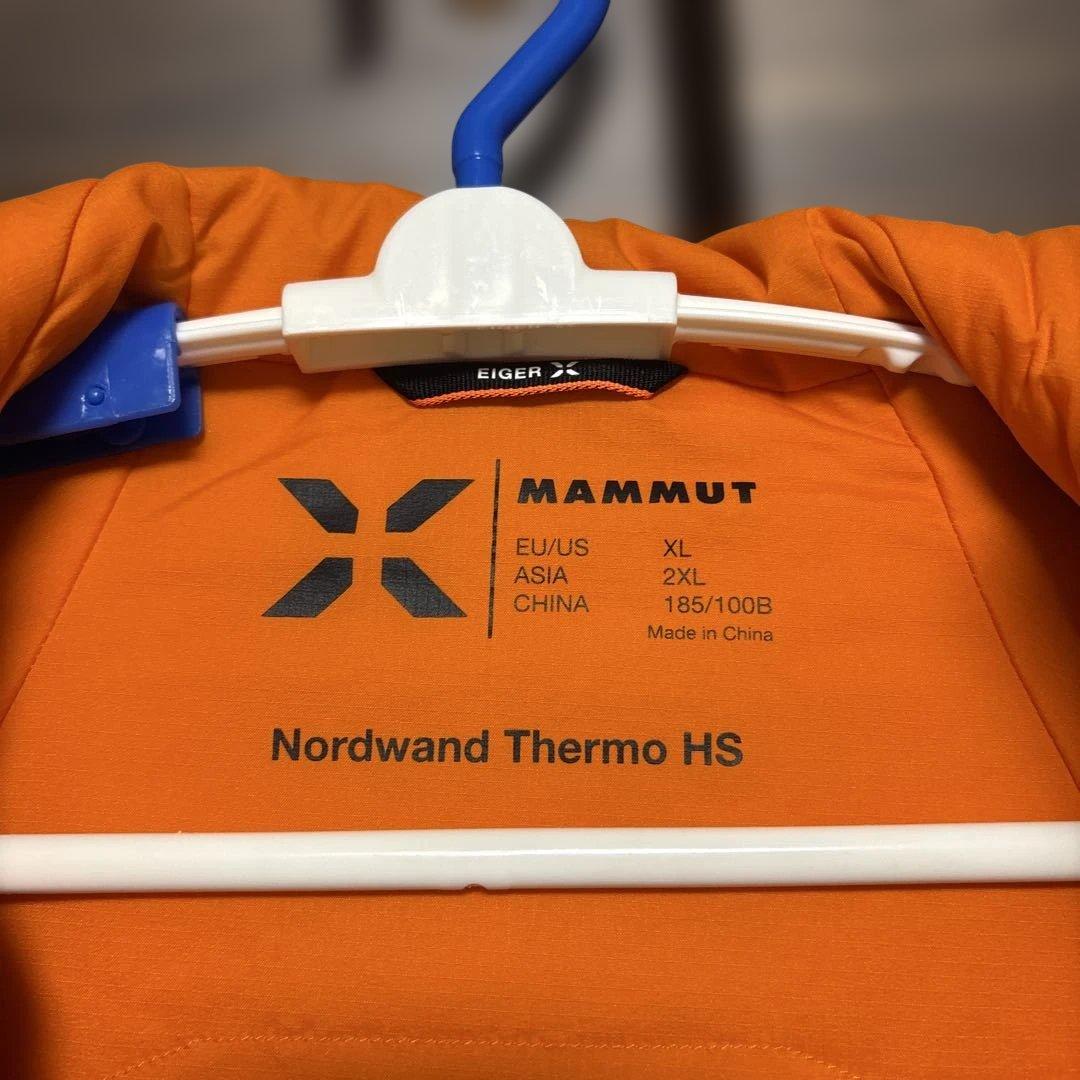 スキー MAMMUT nordwand thermo HS ASIA:2XL