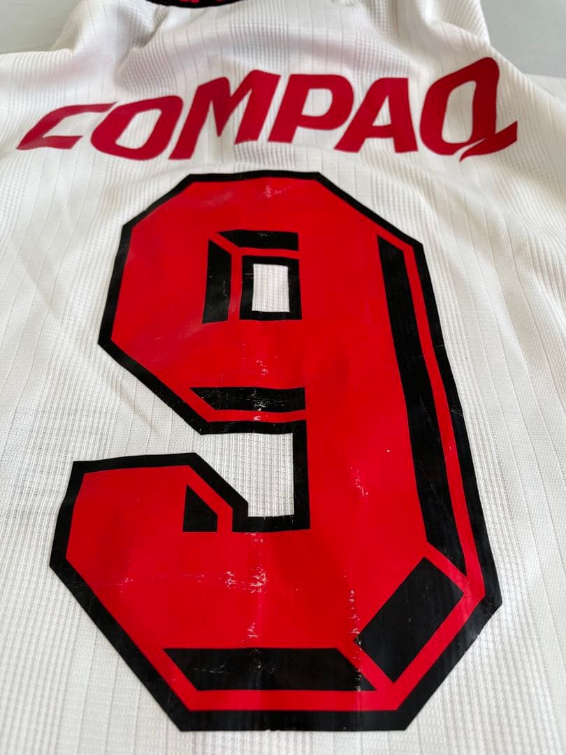 【美品 貴重】1997年 浦和レッズ アウェイ ユニフォーム NO.9サイズXL