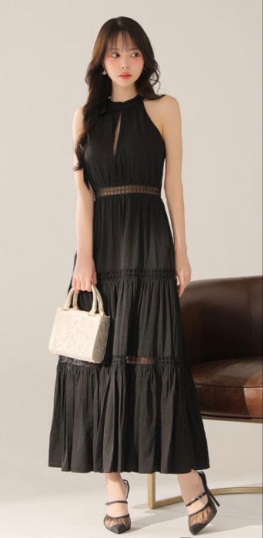 る*応様 sugar ブラック　キャバドレス　DEA フレア