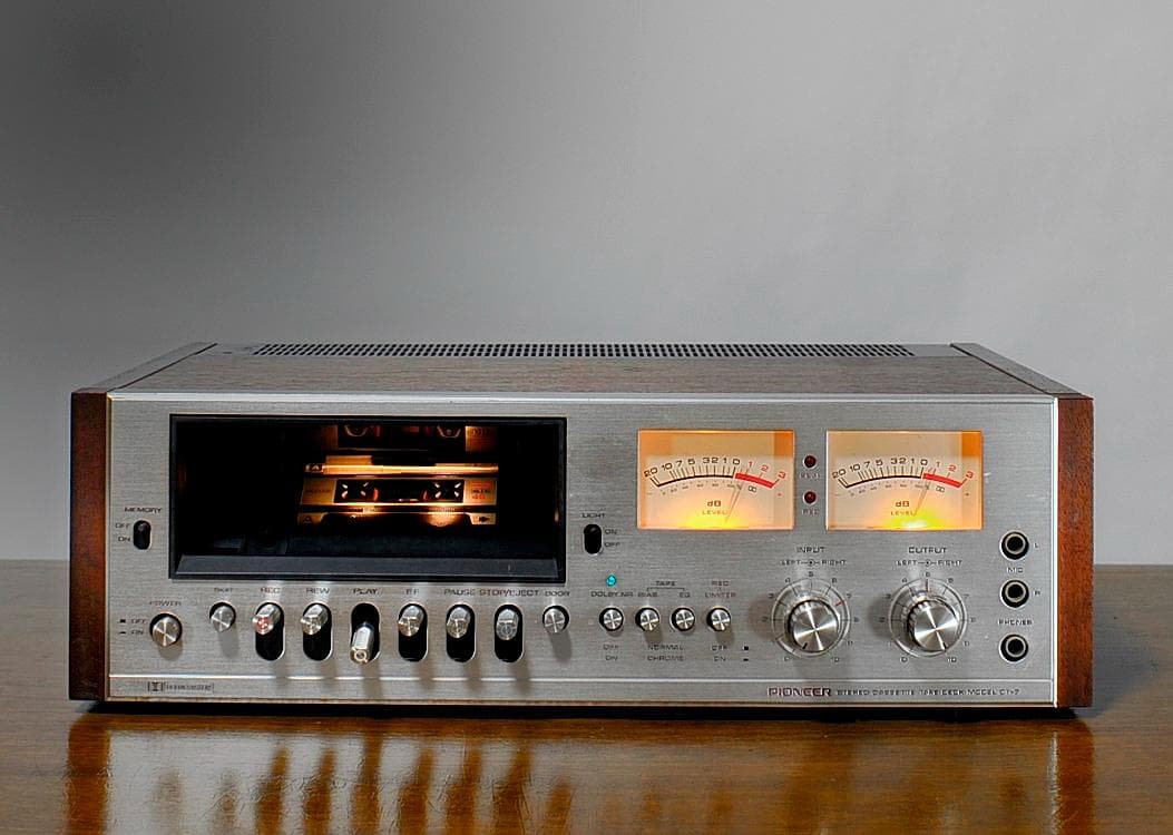★PIONEER STEREO CASSETTE DECK CT-7 【品２】