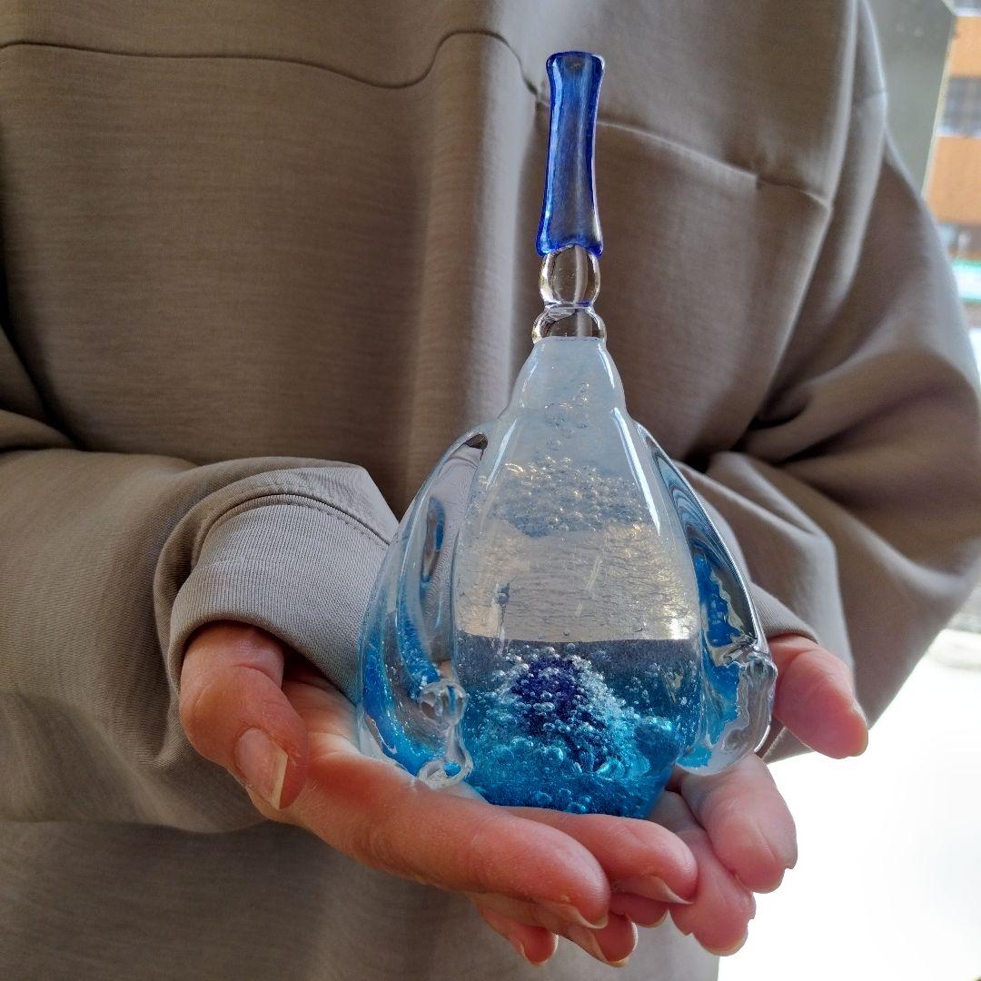 メル様売約済　新品　淡雪びな　硝子　おひなさま　置物