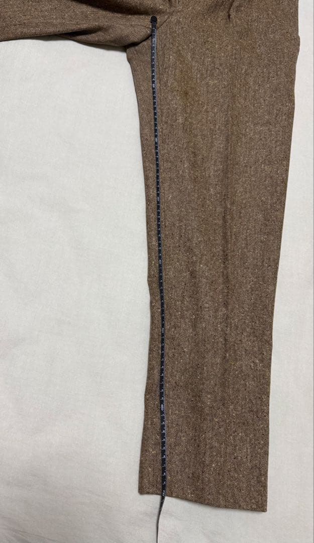 美品SHIPS Bernard Zins ウールスラックス パンツ 40サイズ