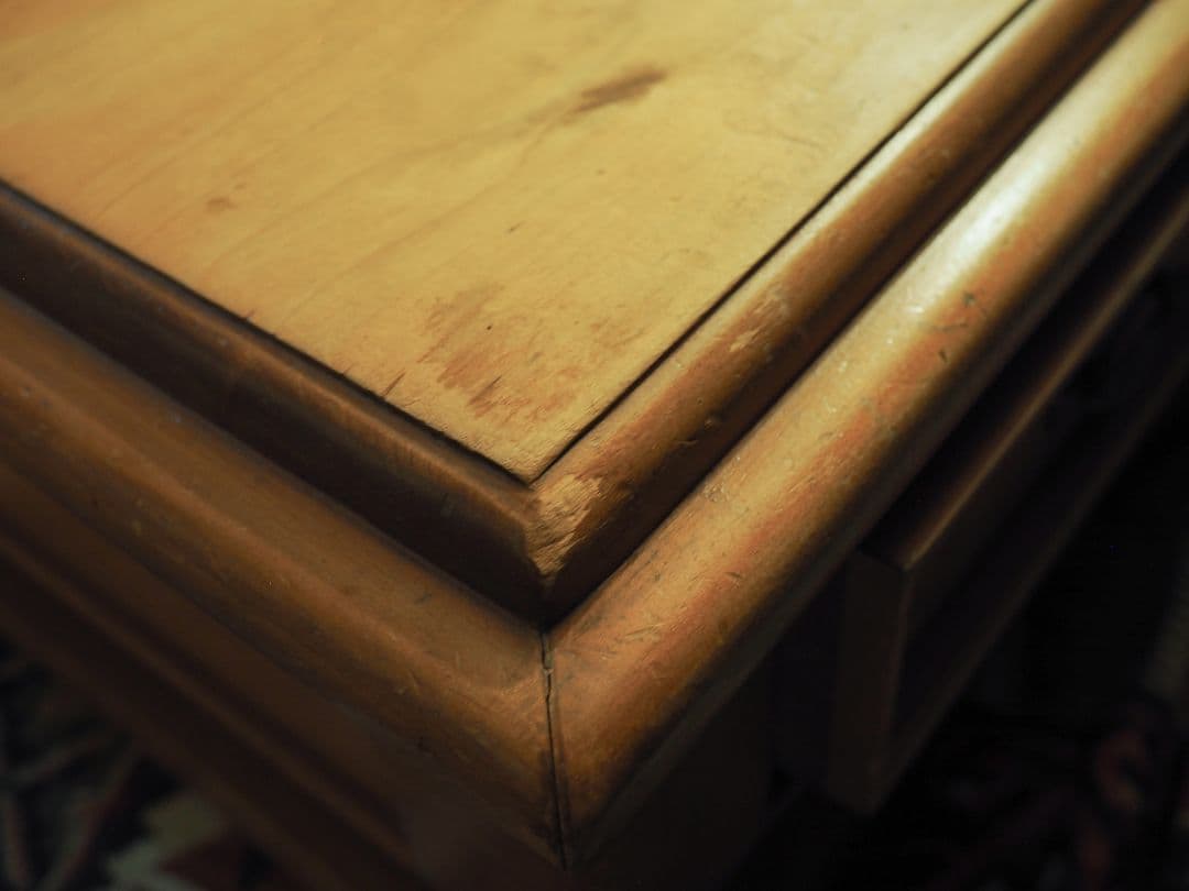 【値引中】レトロドロワーセンターテーブル