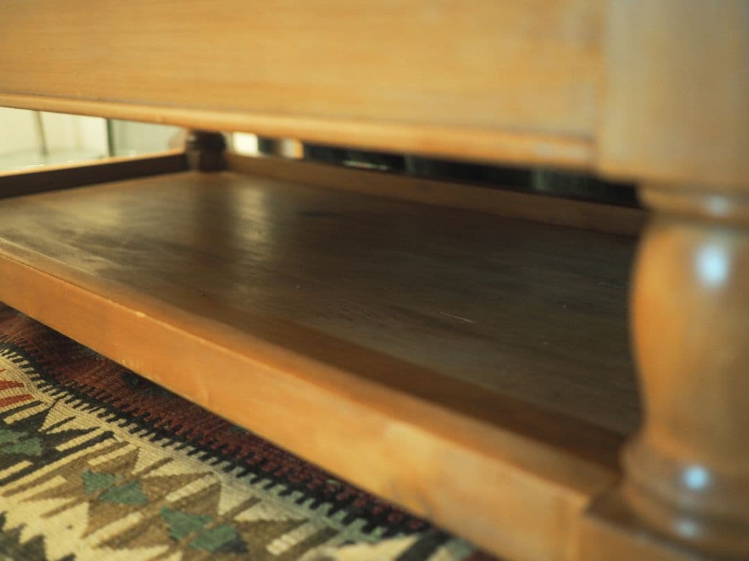 【値引中】レトロドロワーセンターテーブル