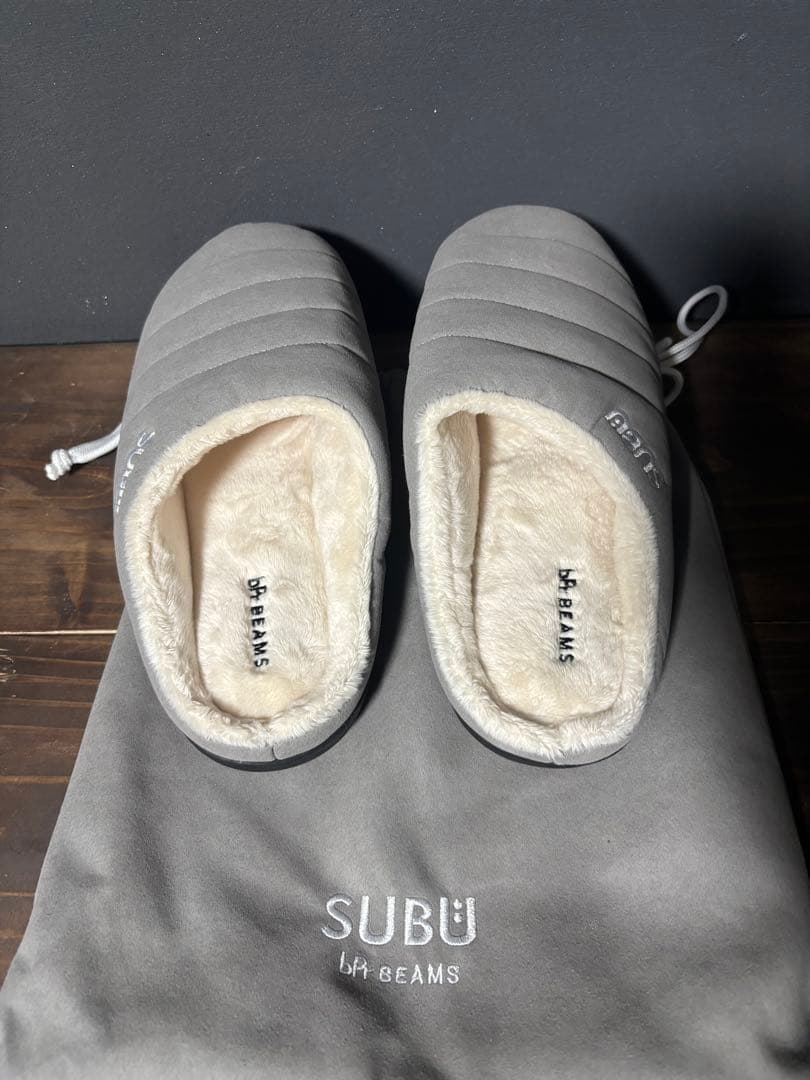 subu ビームス限定　フェイクスェード　未使用