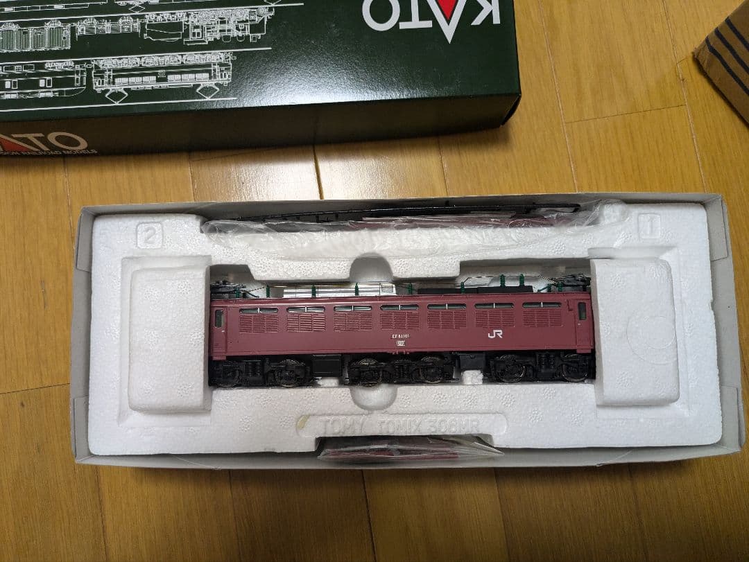 TOMIX　HO-151 EF81 HOゲージ KATO ワム80000