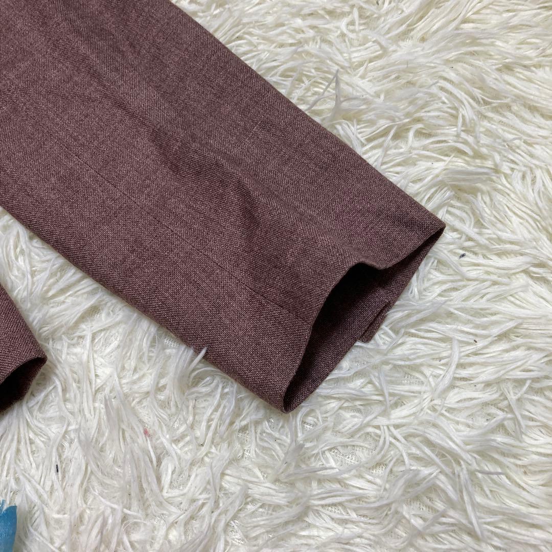 新品未使用　最高級　HERNO ヘルノ　テーラードジャケット　くすみ紫　XL