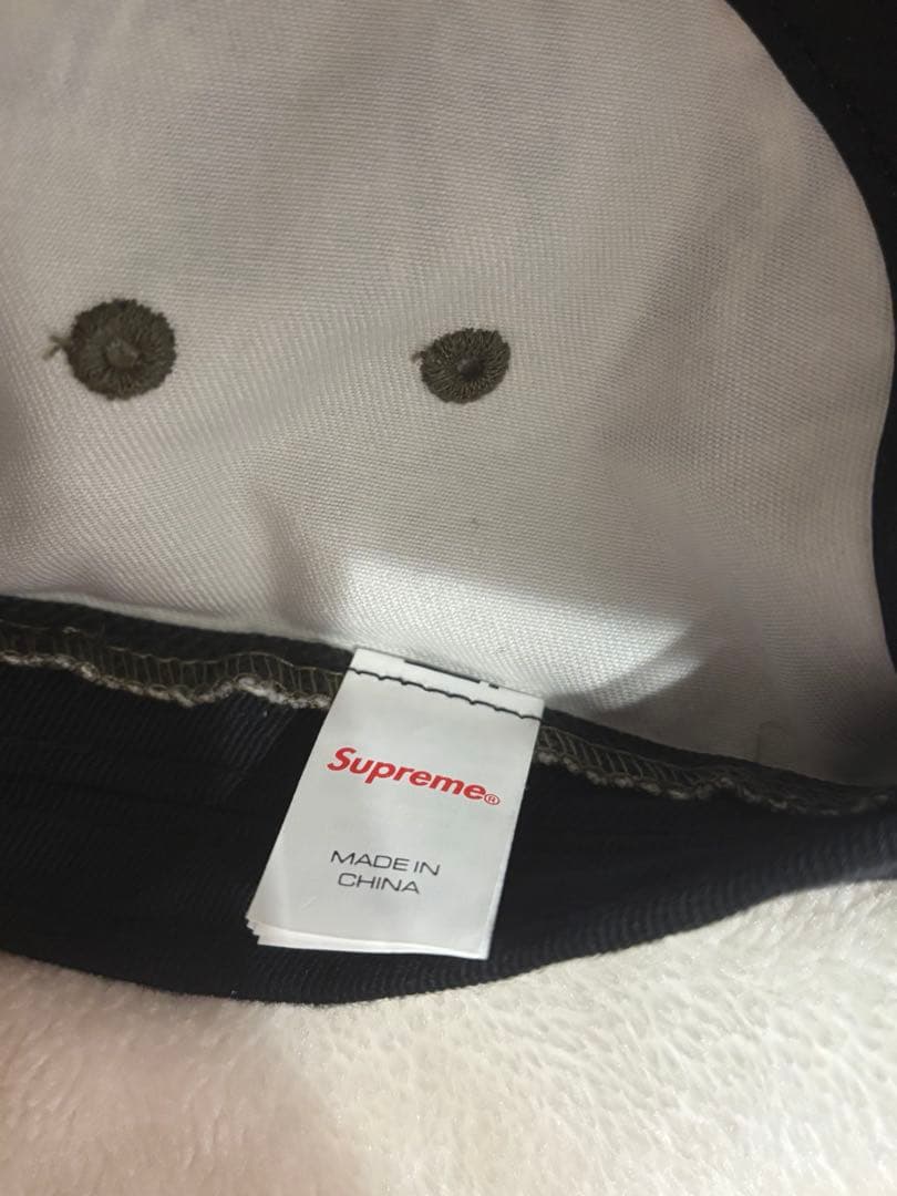 supreme 迷彩柄キャップ