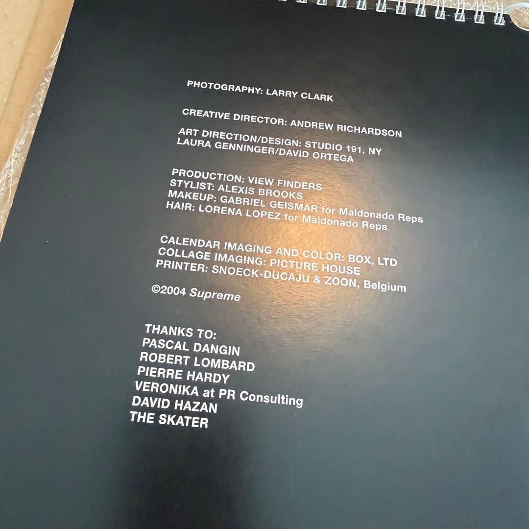 Supreme カレンダー 2003年 2005年 セット
