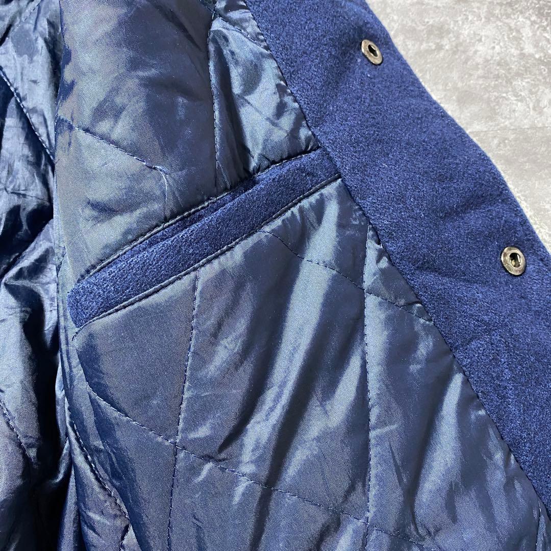 90's NFL ダラス・カウボーイズ　バックロゴ　ウール　中綿　スタジャン