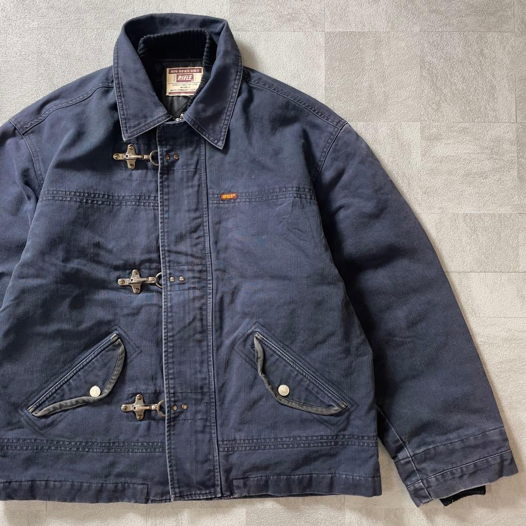 ジャケット・アウター Euro Vintage Fireman Jacket Short M Navy