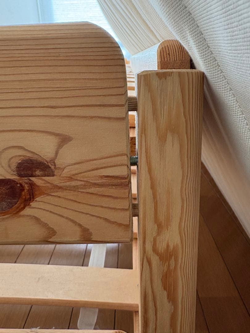 【直接引き取り限定】IKEA シングルベッド×2 マットレス・すのこ付き