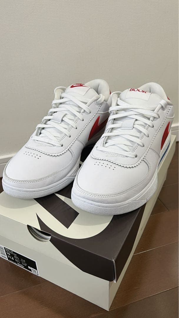 Nike BOOK1 ホワイト/レッド