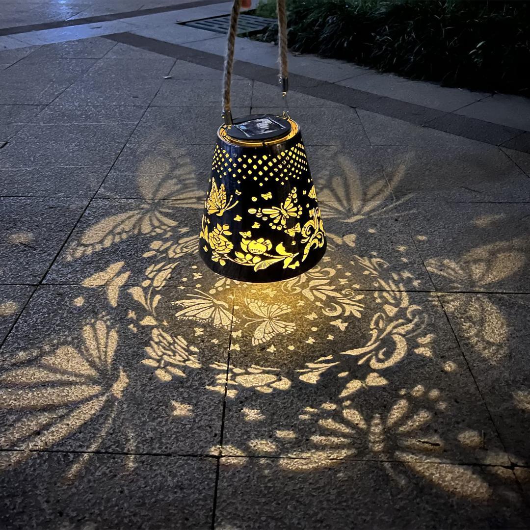 ☆幻想的な雰囲気を醸し出し　高級感　金属製ランタン　照明