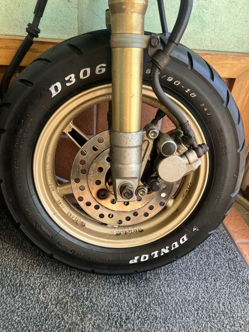 ライブディオZXホイール前後　足回り一式　ディスクブレーキ