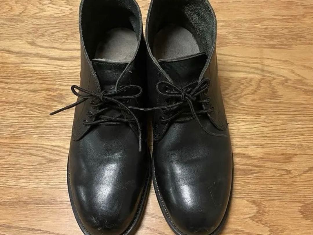 米軍　レザーチャッカブーツ　スチールトゥ　7W 1983/75 セーフティ80s