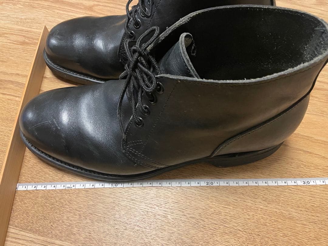米軍　レザーチャッカブーツ　スチールトゥ　7W 1983/75 セーフティ80s
