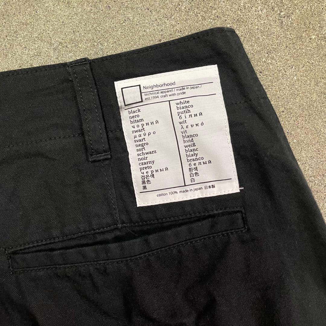 パンツ 24ss NEIGHBORHOOD. BW CHINO PANTS S