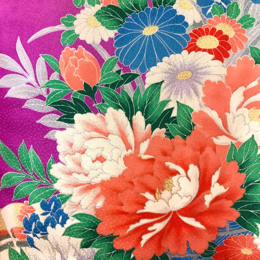 七五三　着物　正絹　西陣おくむら