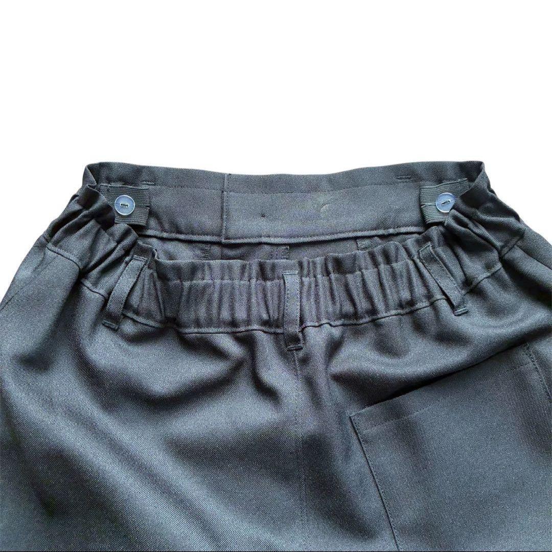 【160】ELLE en NOIR Wロング ジャケット パンツ スーツ エル