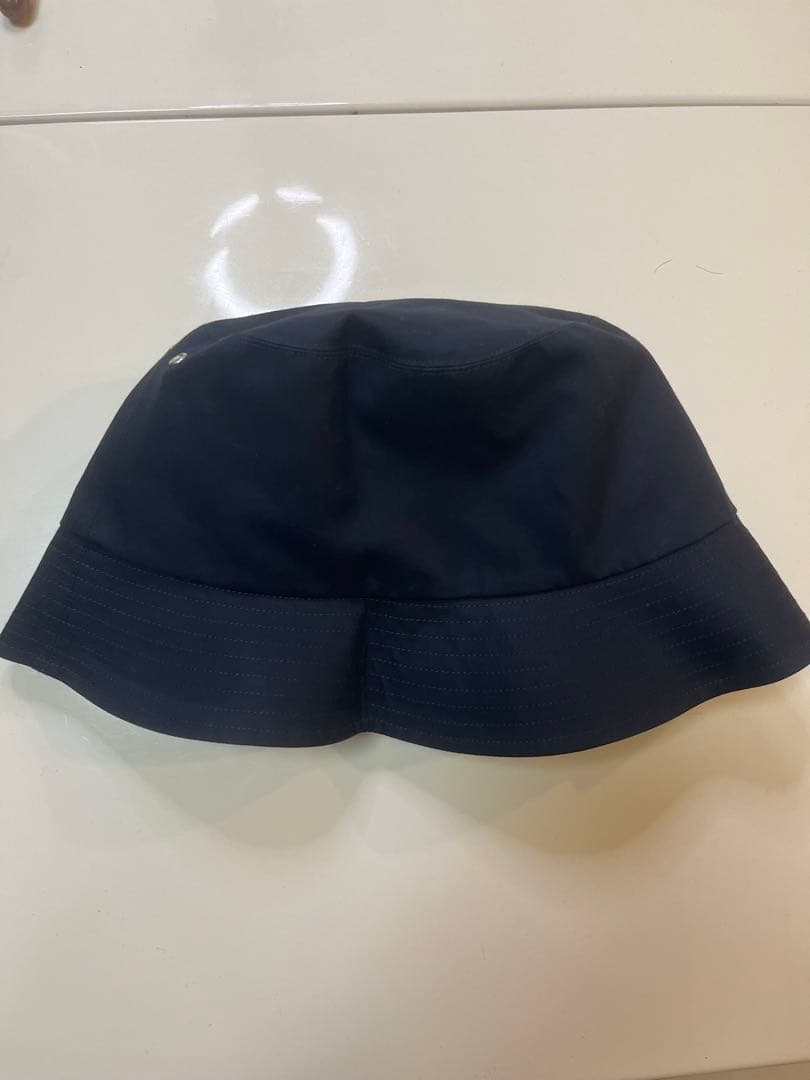 【美品】Dior Teddy-D ボブハット　バケハ　帽子　ネイビー