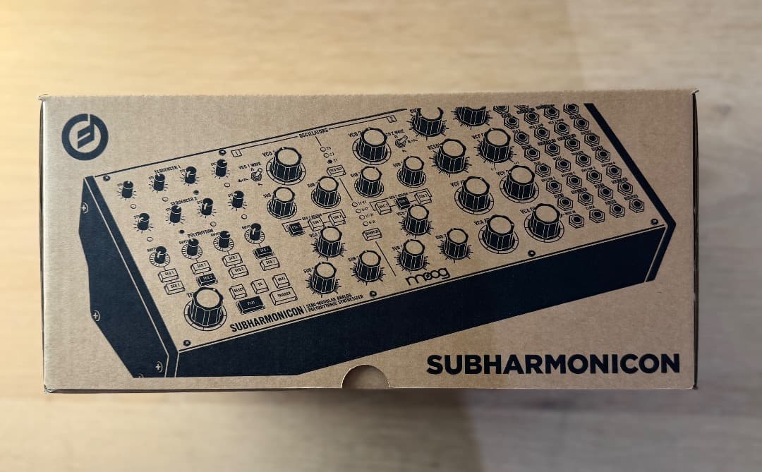 新品同　moog SUBHARMONICON モジュラーシンセサイザー