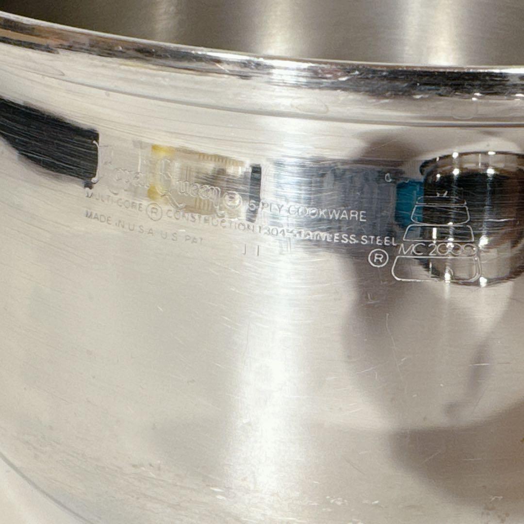 ロイヤルクイーン  QUEEN 3コート ステンレス鍋 IH対応