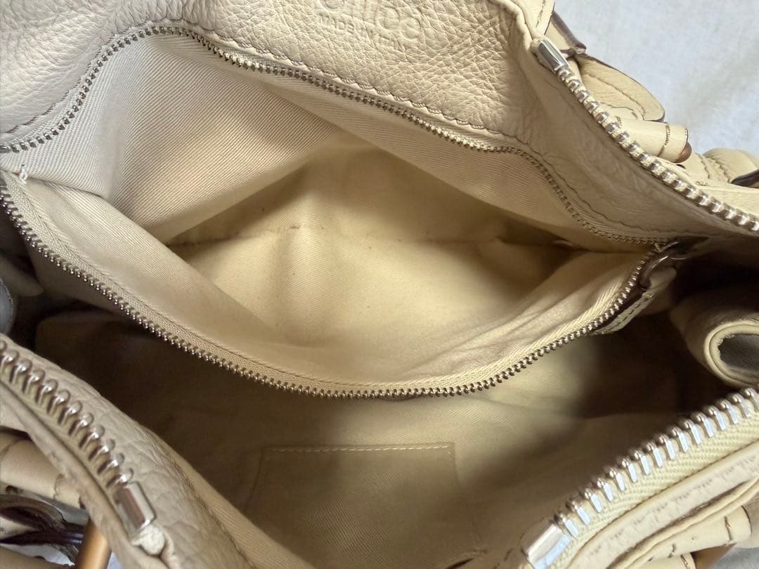 Chloé ライトベージュ ハンドバッグ 保存袋付き