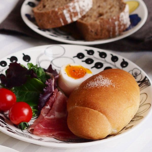 ARABIA パラティッシ ブラック 21cm プレート 2枚セット