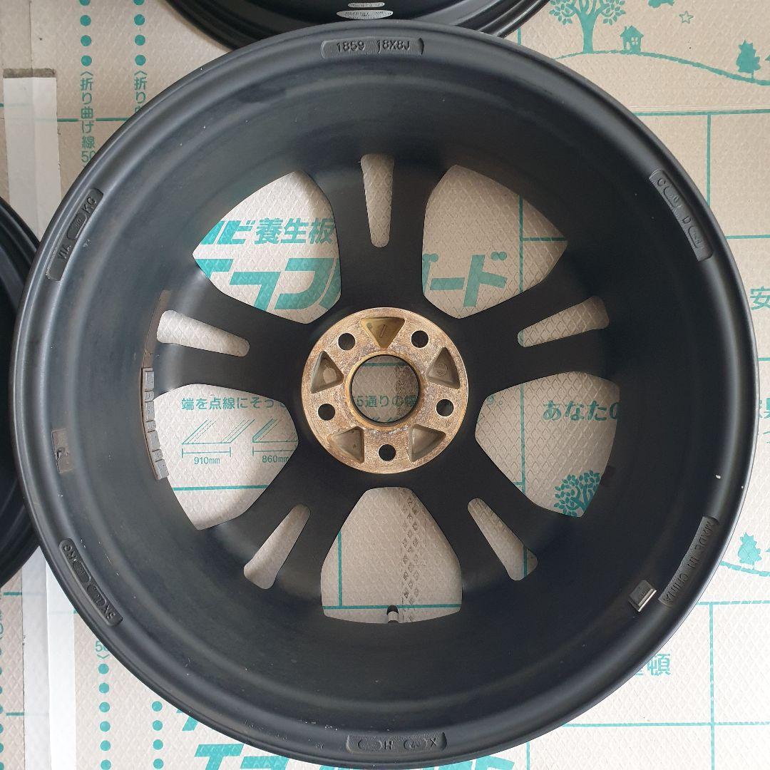 ② VST TYPE PLS 18インチ8J インセット42 VOLVOホイール