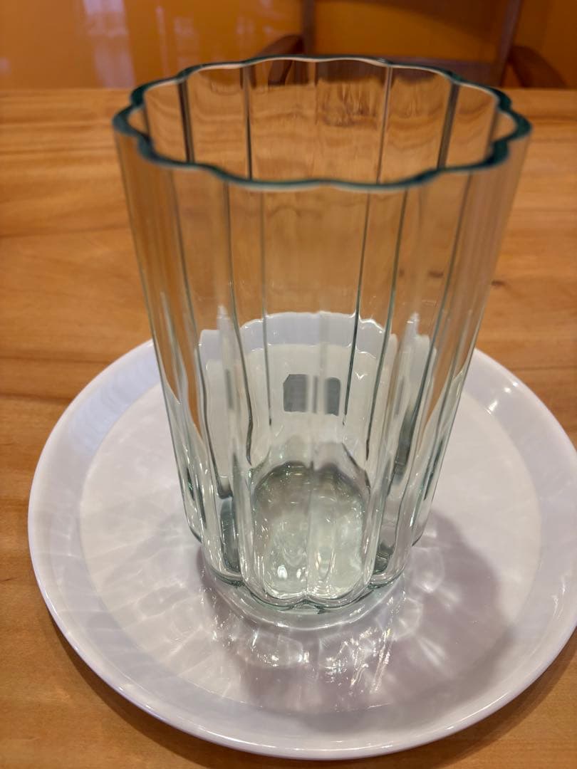 【新品未使用】Play フラワーベース 180mmライトグリーン 