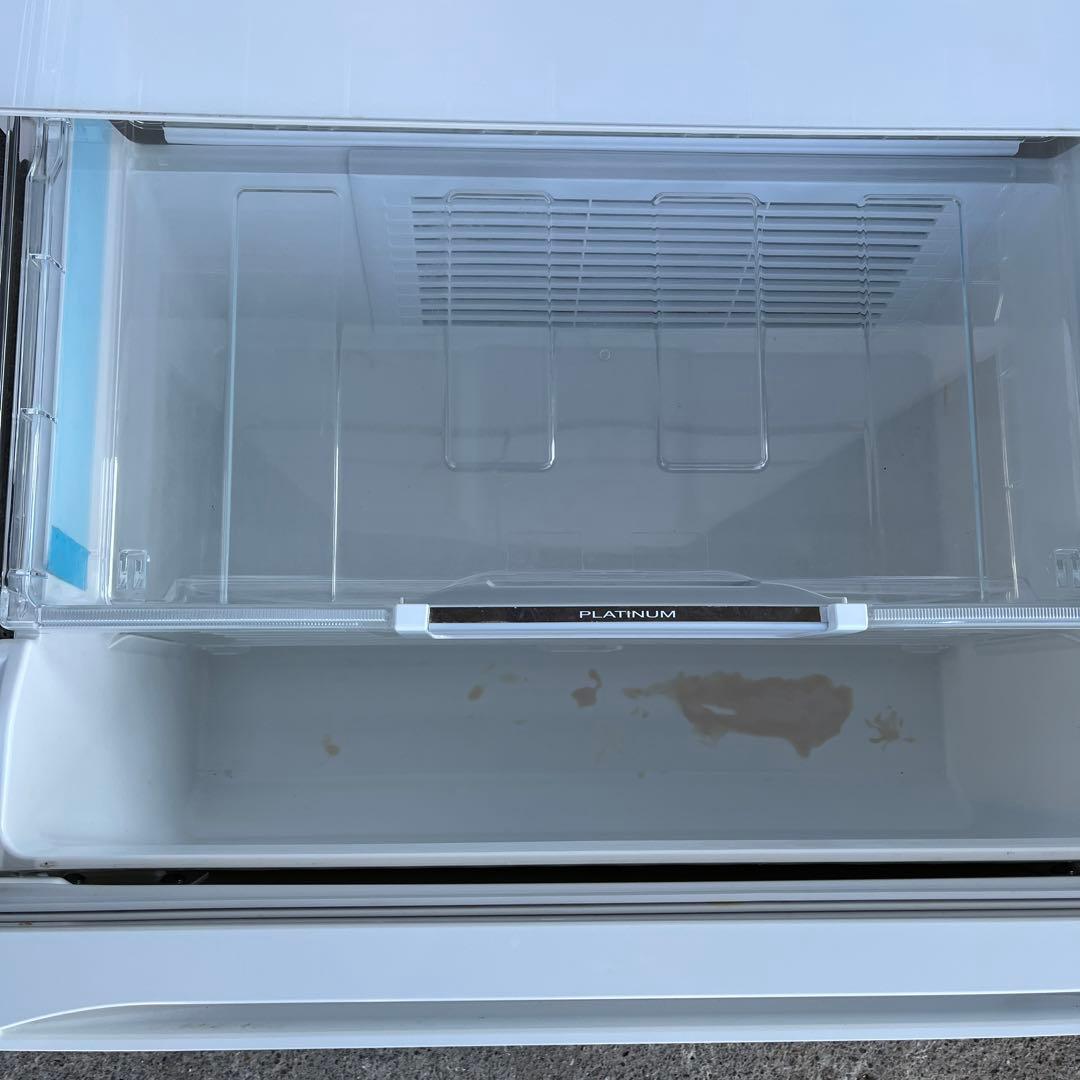 日立ノンフロン冷凍冷蔵庫　R-XG5100H (xw) 2018年製 中古品