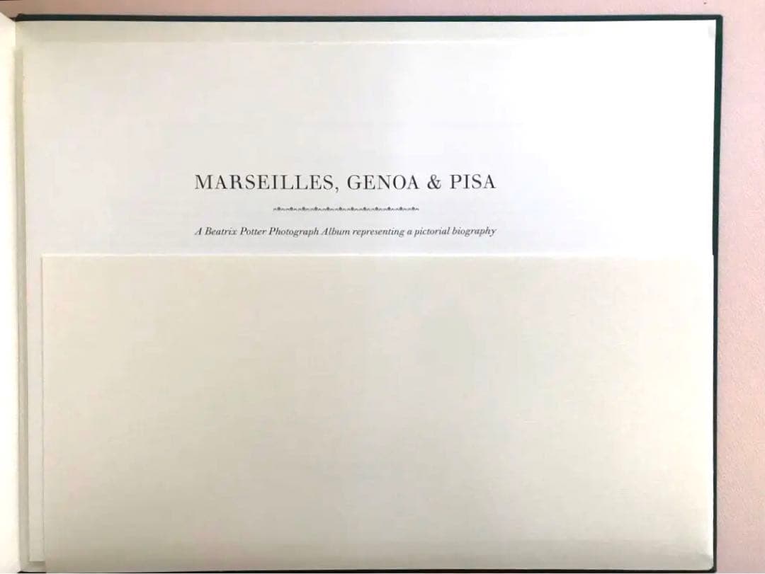 洋書 Marseilles, Genoa & Pisa:Beatrix Potter