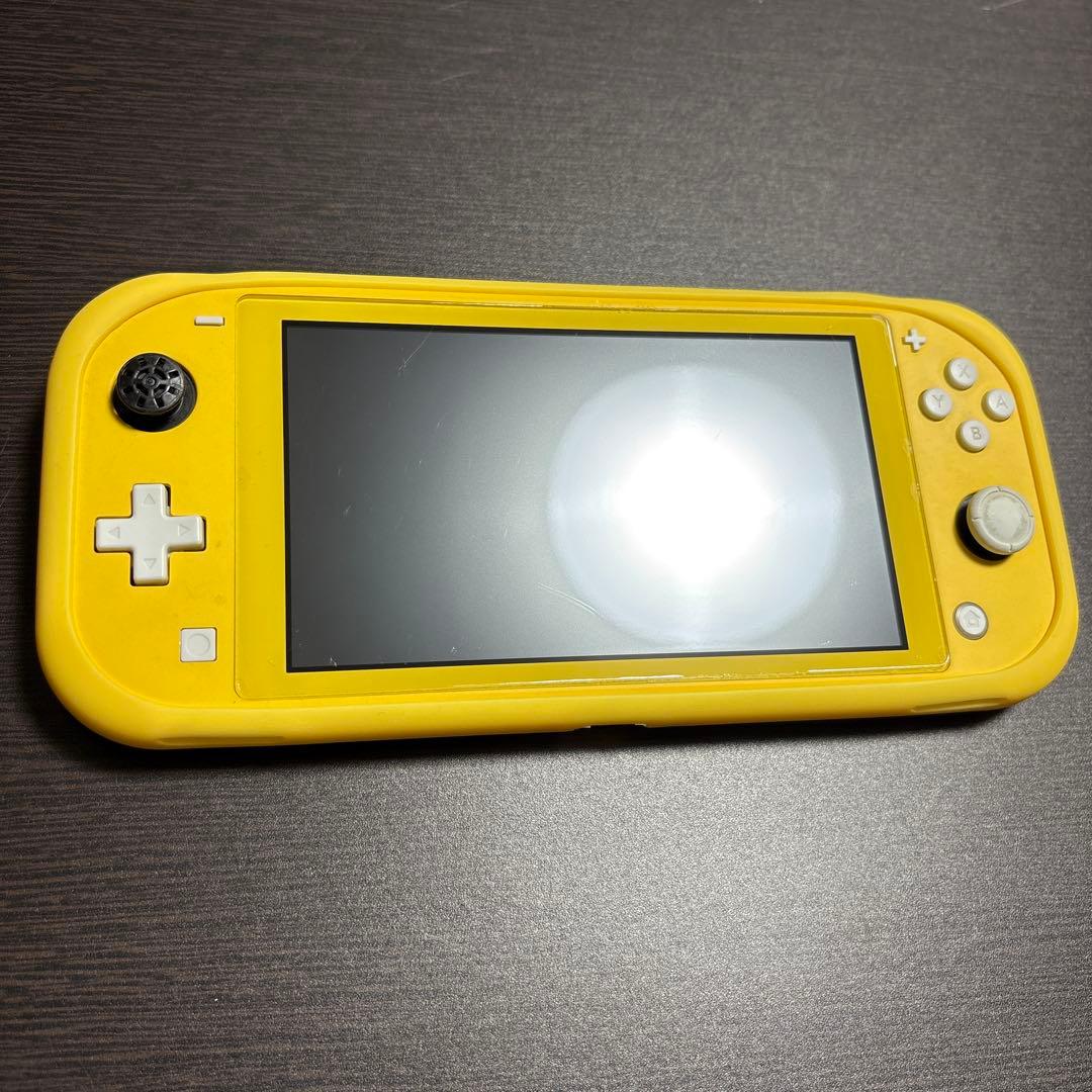 Switch Light 本体　カバー付　スイッチ ライト イエロー　ジャンク品