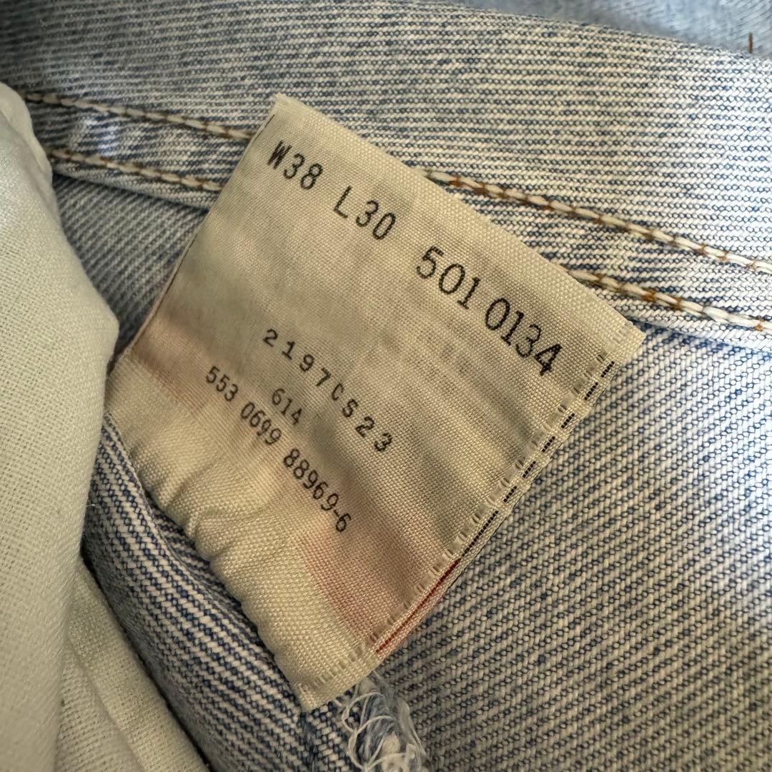 美品　90s levi's 501 USA製　W38 L30 501-0134