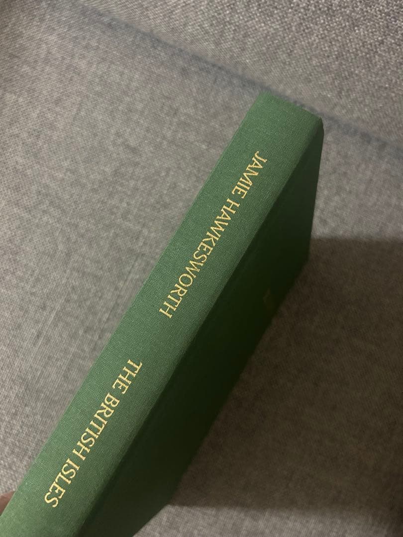 サイン本 THE BRITISH ISLES Jamie Hawkesworth