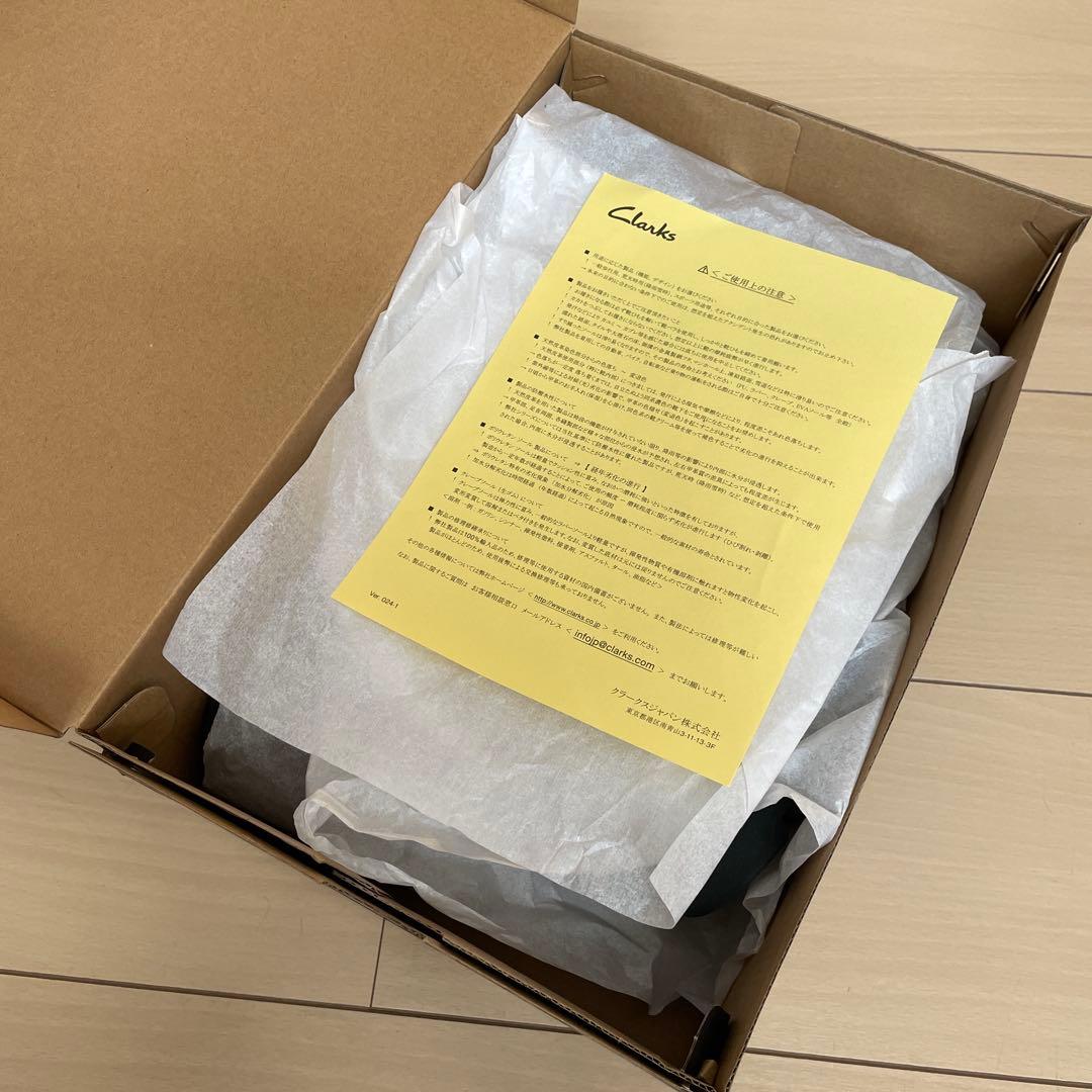 NGUTU【美品】Clarks メンズ ワラビー ゴアテックス UK8