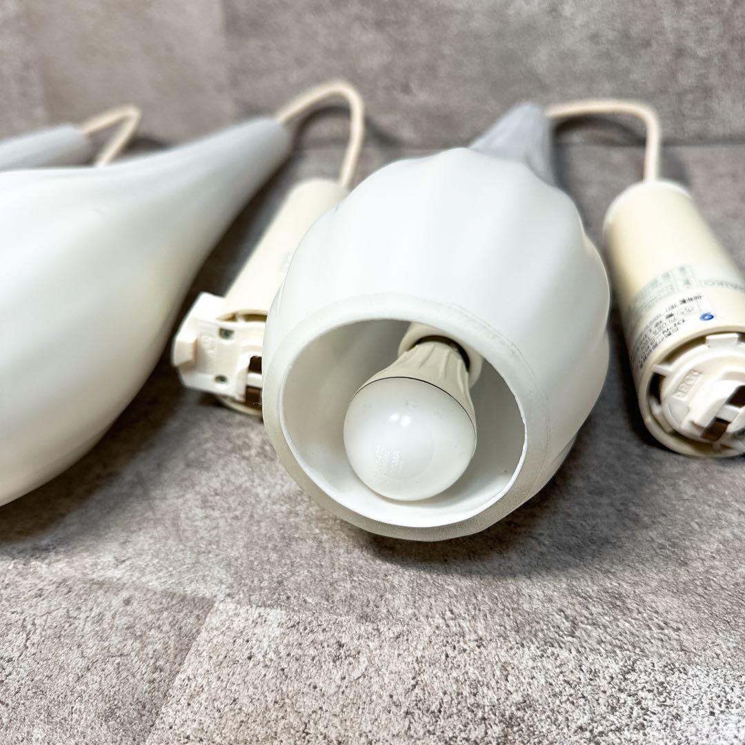 【3個セット】DAIKO ペンダントライト DPN-36010 乳白色 天井照明