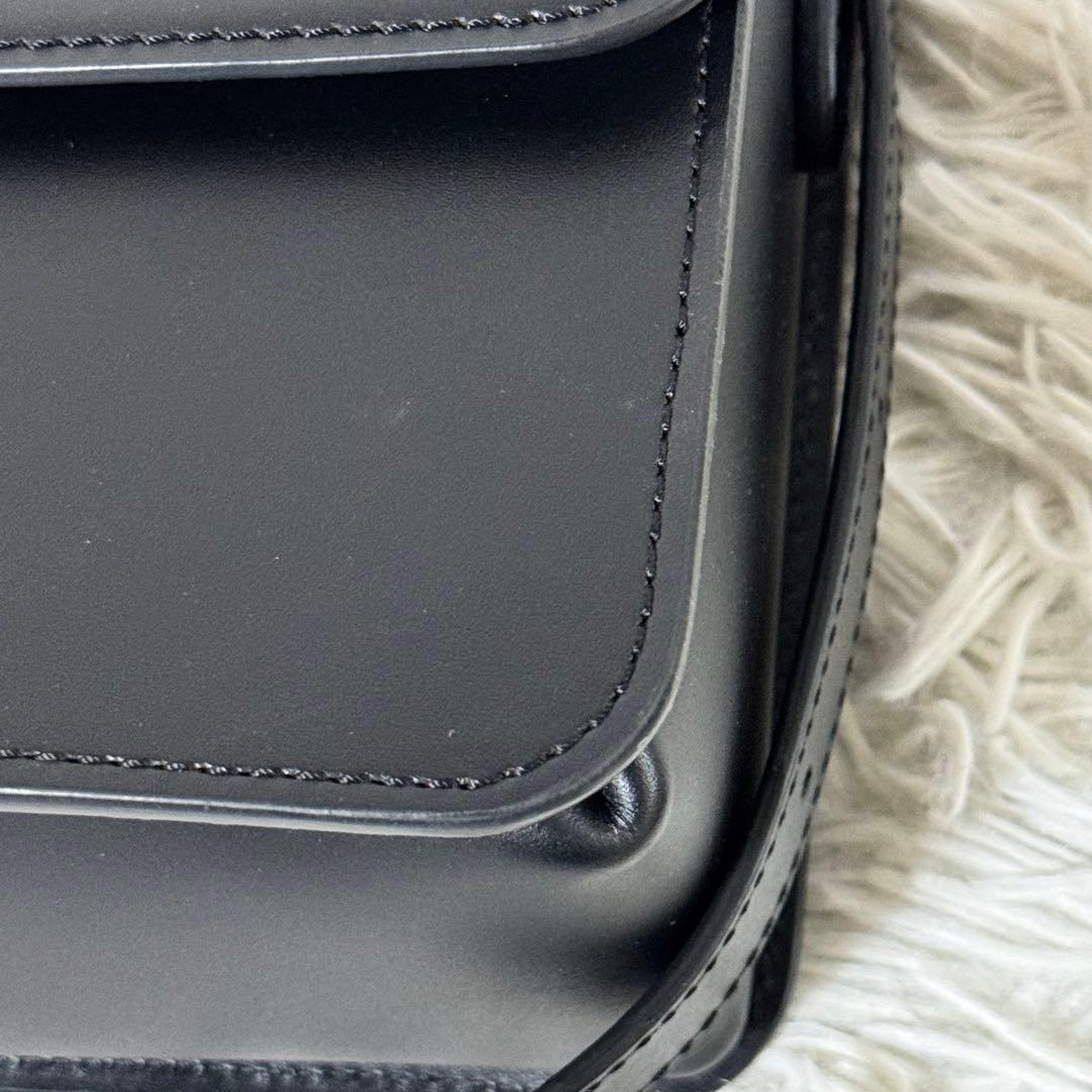 未使用級✨Longchamp ロンシャン ボックストロット　ブラック　レザー