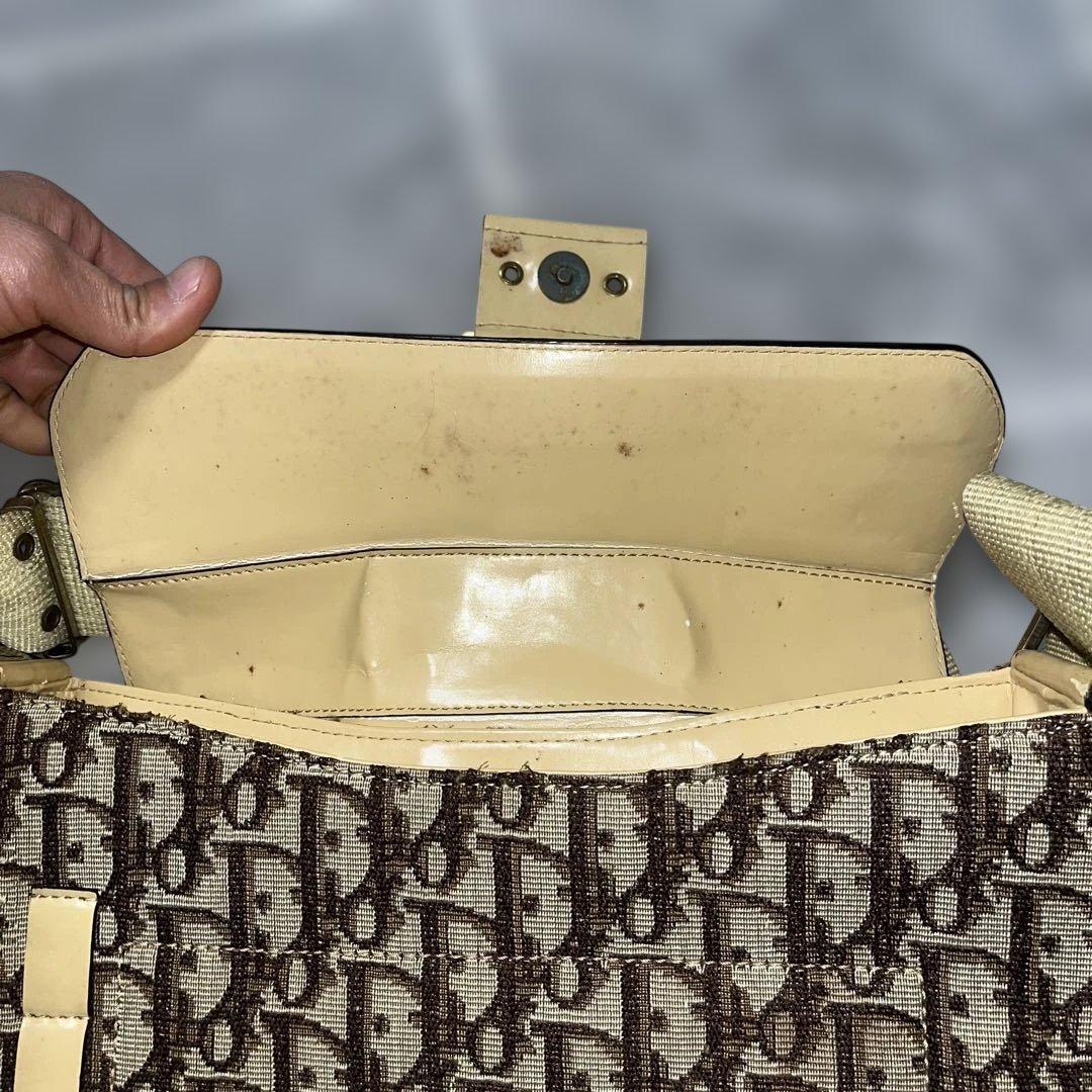 Dior ロゴプリント ショルダーバッグ