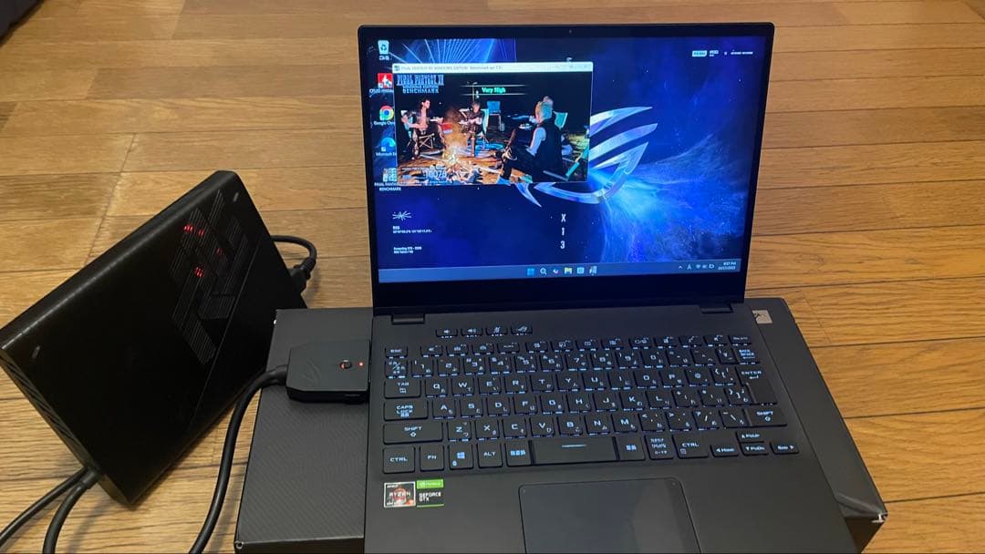 ROG XG MobileGC31 RTX3070グラフィックボード動作確認済み