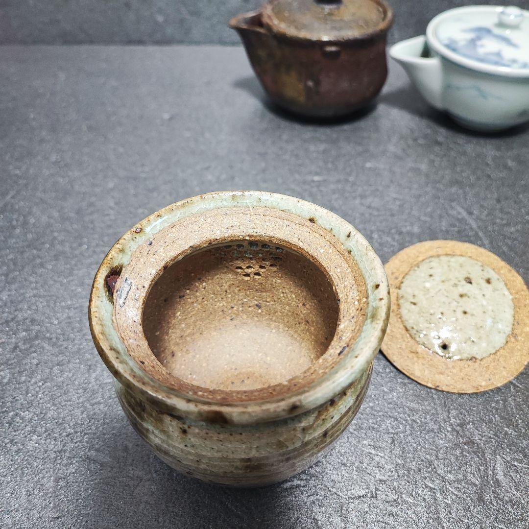 急須　宝瓶　備前焼　染付など　3点まとめ