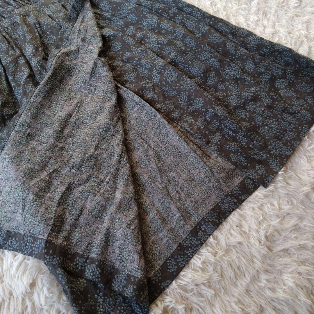 ミナペルホネン　 リネン100%　　　 ワンピース　羽織　カシュクール