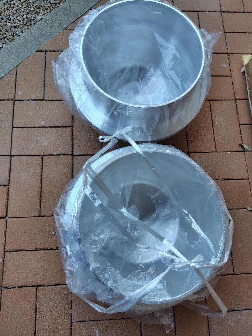 新品未使用　釜浅商店ミニ釜戸セット　最大3升炊き　ガス式