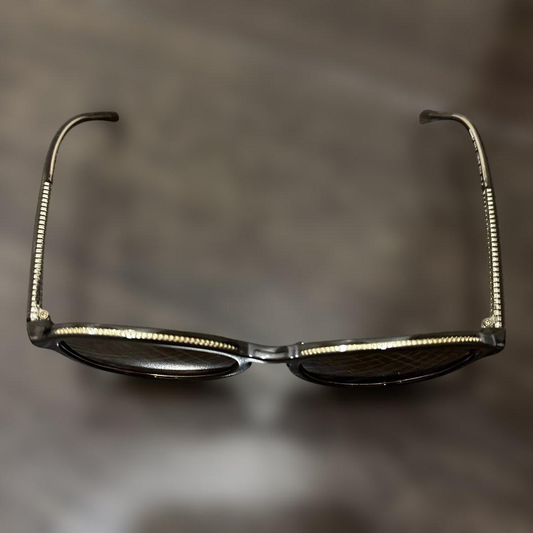 CHANEL ダークブラウン ラウンド　サングラス　シャネル