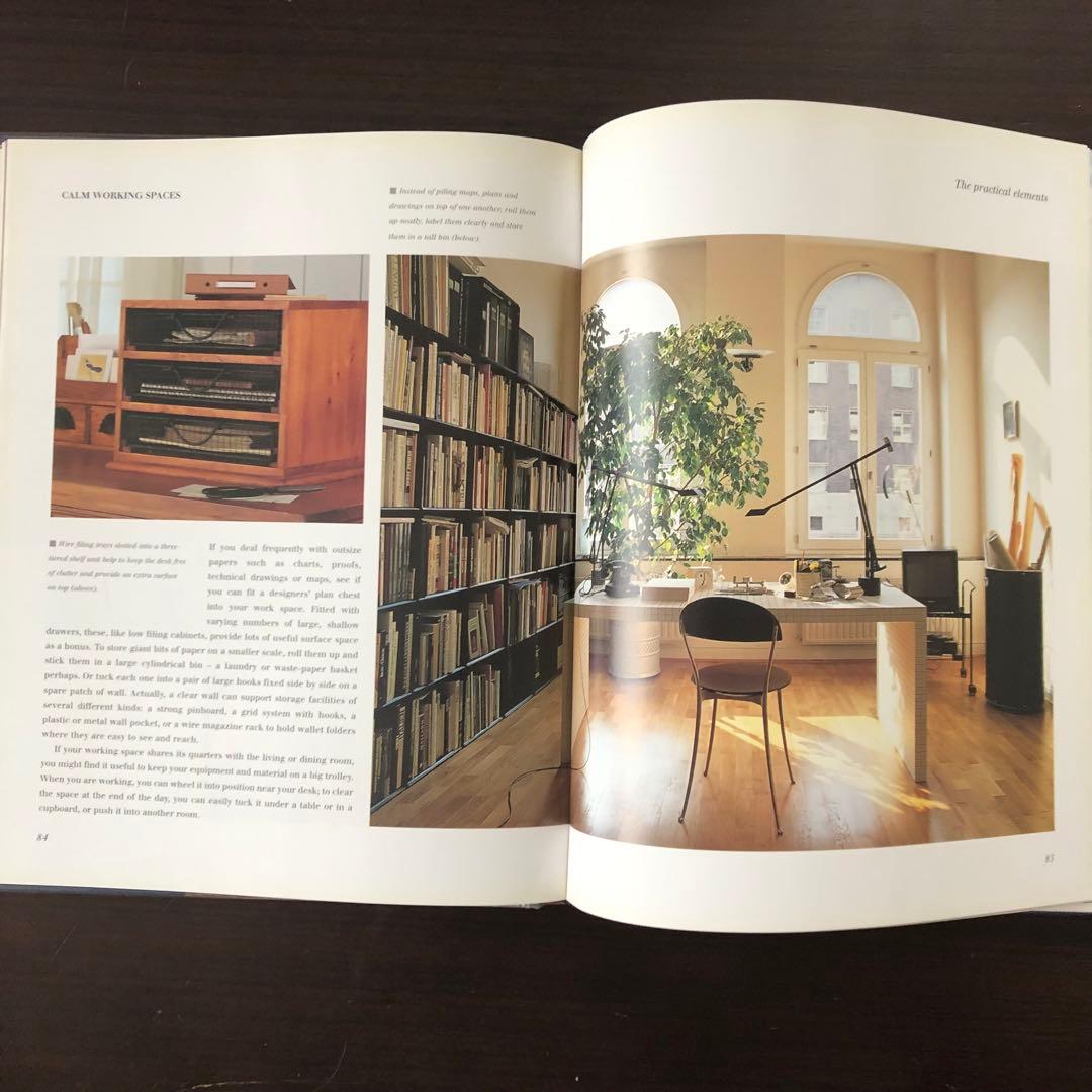 美品★洋書★インテリアデザイン Calm working spaces