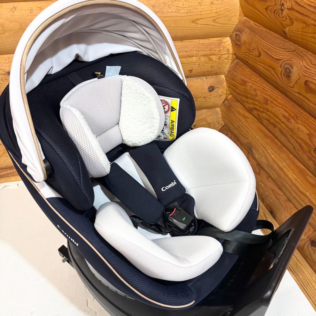 【美品】Combi コンビ クルムーヴスマート ISOFIX JL-590