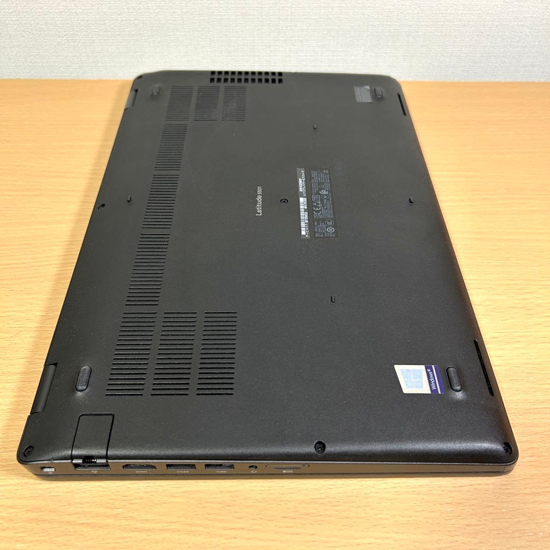 美品 DELL Latitude 5501 i7 512GB 16GB 15型